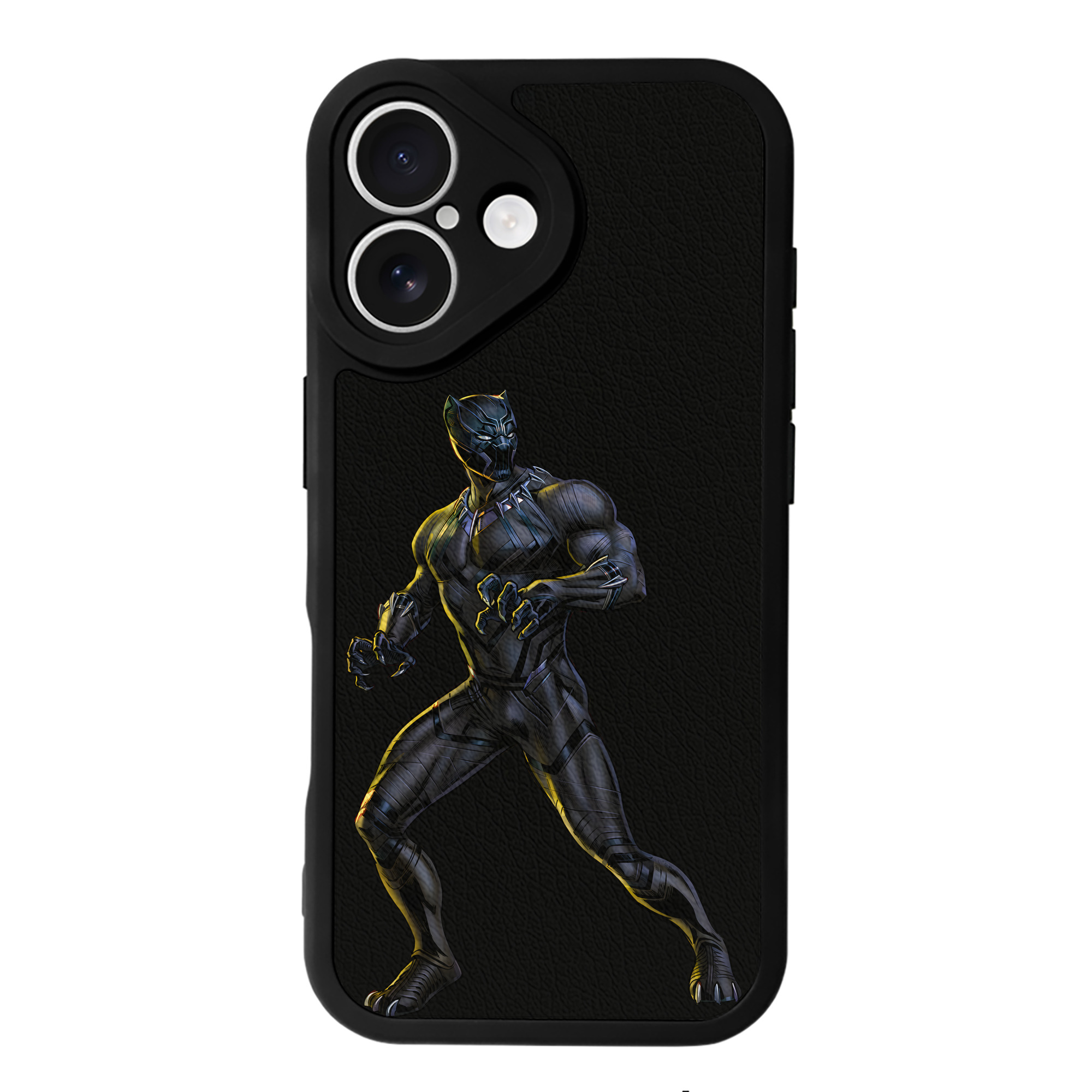 （画像用） アベンジャーズ The Avengers 【iPhone 16シリーズ対応】シリコンスマホケース（レザー調） 材質：シリコン